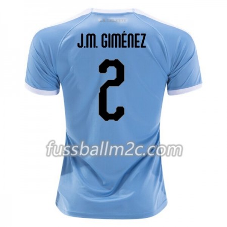 Fußballtrikots Uruguay Jose Gimenez 2 Heim Trikotsatz 2019 Copa América Fußballtrikots Uruguay Jose Gimenez 2 Heim Trikotsatz 2019 Copa América